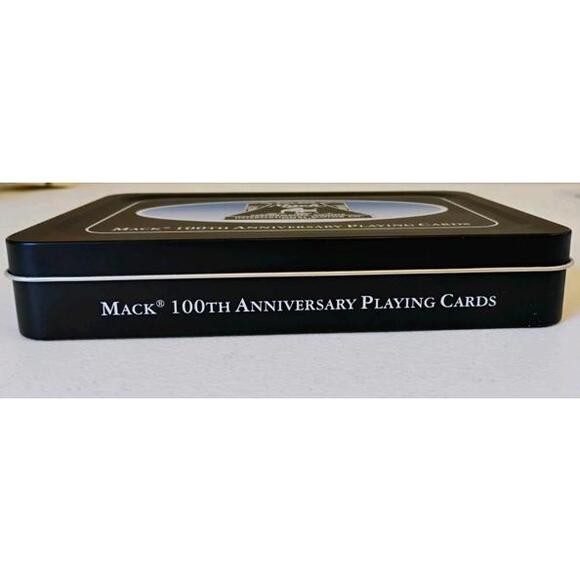 Mack Truck 100th  Anniversary Playing Cards With Tin - Cards Are Sealed - Picture 3 of 4